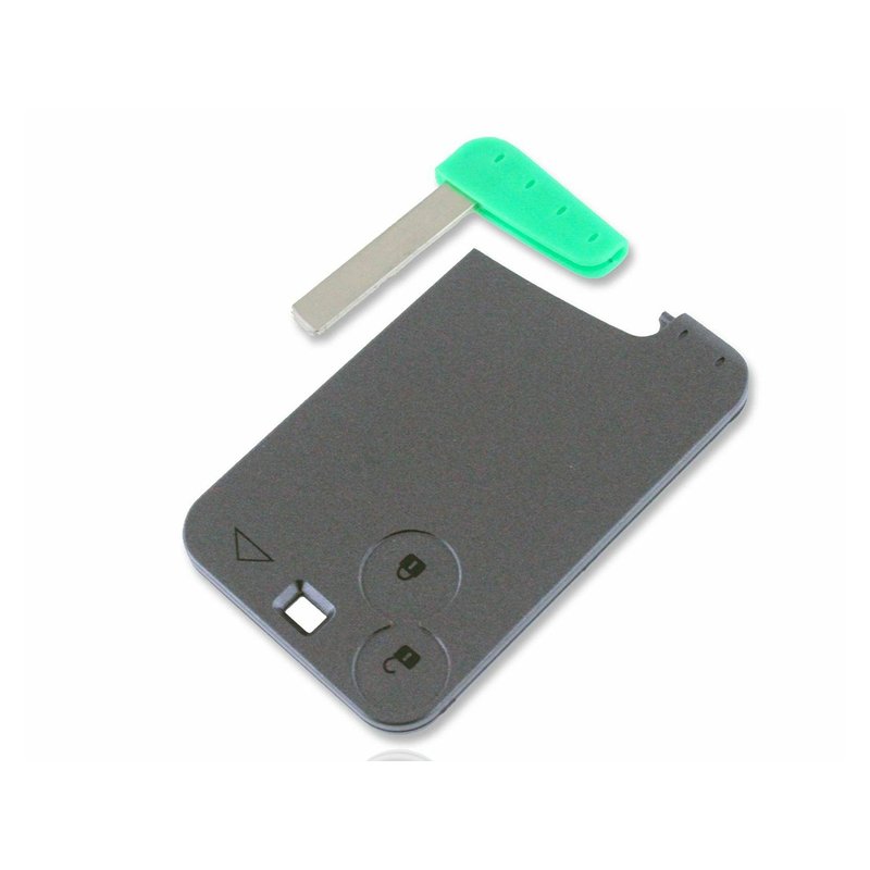 Chiave Telecomando Completa Smart key Card per Renault Vel Satis (2002-2005) Laguna 2 (2002-2008) Espace (2002-2010) Transponder 46 PCF7947/434MHz  Ask 2 Tasti VA2