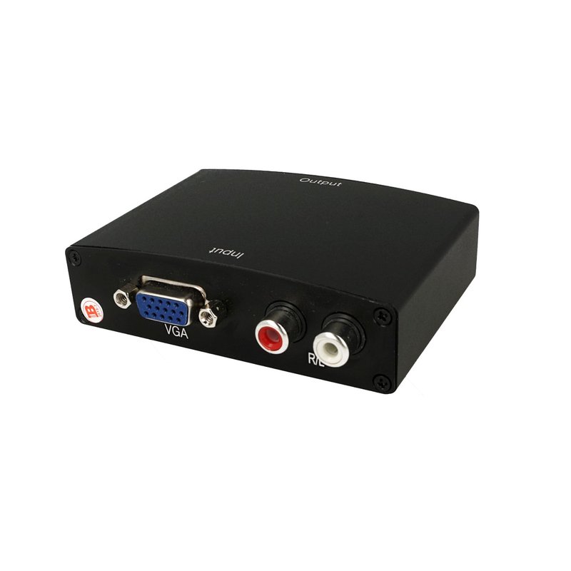 Convertitore VGA-HDMI Da Input VGA + Audio R/L A Output HDMI HD 1080P Per TV Monitor PC Video