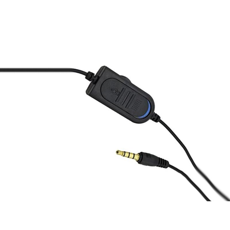 Cuffia con Microfono per PC Con Mono Jack 3,5mm Audio Microfono Insieme