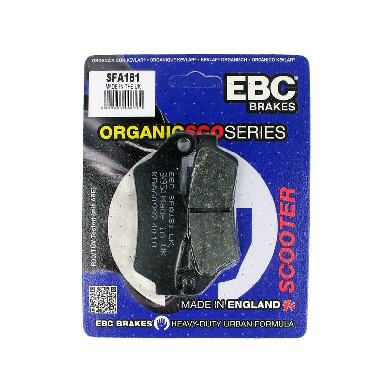 EBC Brakes Pastiglie Moto Anteriore SFA181 151HF Yamaha Majesty 125 Piaggio Beverly MBK XQ Suzuki Burgman