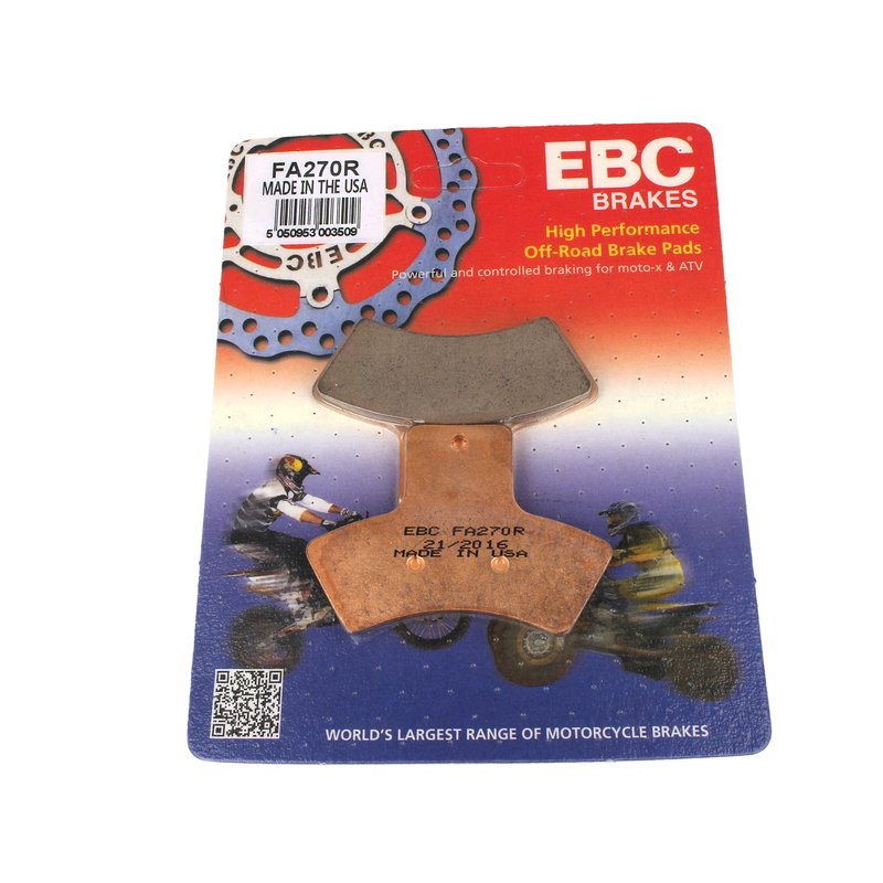 EBC Brakes Pastiglie Moto R Polaris ATV Posteriore FA270R 755ATS Per Quadzilla Made In USA