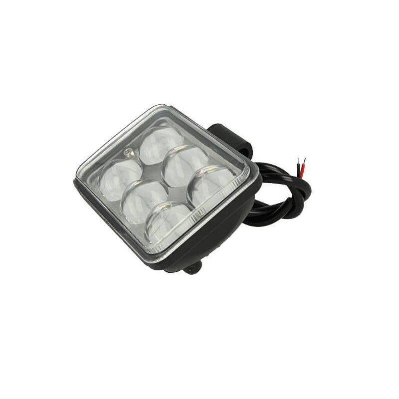 Fanale Rettangolare 18W DRL Daylight Led Work Light Faro Da Lavoro 9V 12V 24V 36V 48V 60V 6X3W IP67