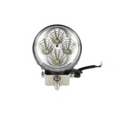 Fanale Rotondo Luci Diurne A Led Work Light Faro Da Lavoro 12V 24V 12W (4X3W) IP67 Bianco