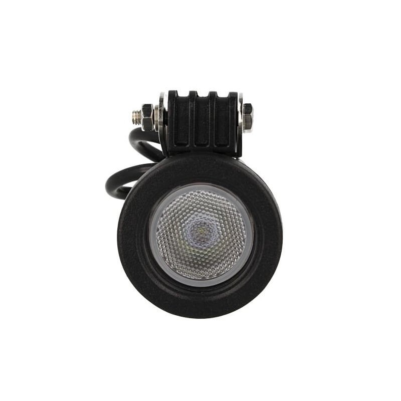 Fanale Rotondo Luci Diurne A Led Work Light Faro Da Lavoro 12V 24V Cob 10W Cree IP67 Bianco