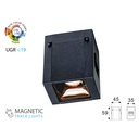 Faretto Led Spotlight 1W 24V Neutro 4000K CRI 90 UGR 19 Per Sistema Binario Magnetico SKU-7959