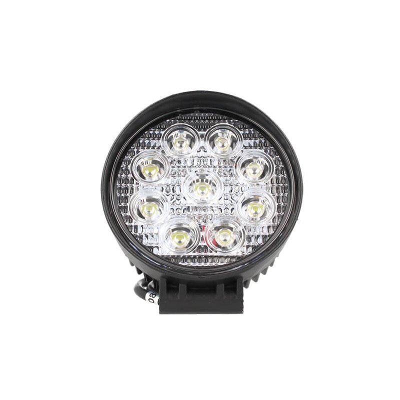 Faro di Profondita Led Rotondo 12V 24V 27W