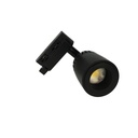 Faro Lampada Led A Binario 10W Bianco Neutro Angolo Luce Regolabile Da 24 a 60 Gradi Corpo Carcassa Nero