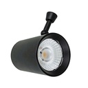 Faro Led Da Binario Trifase 30W 4000LM D85 Carcassa Nera 3000K CRI 80 Angolo 35 Trasformatore Separabile Escluso