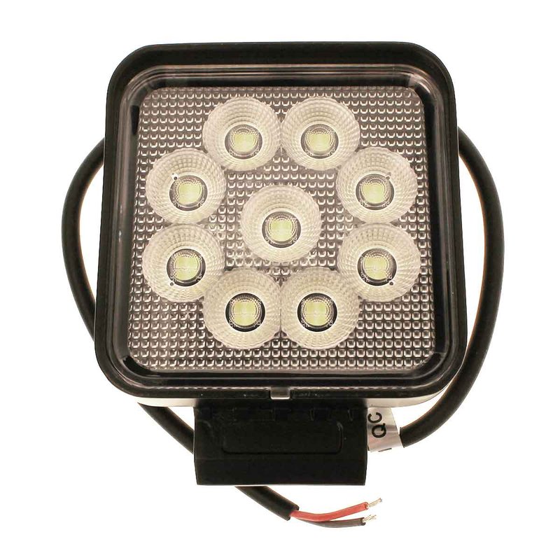 Faro Led da Lavoro Led Work Light Lampada Supplementare Quadrato 4'' 36W 3600LM 12V 24V IP67 6000K