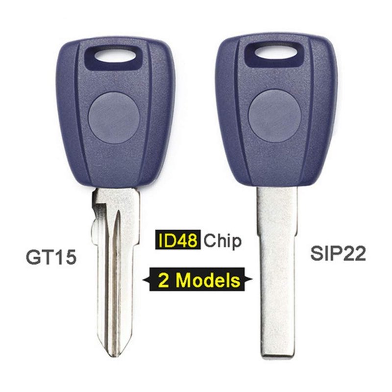 Guscio Chiave Telecomando Senza Tasto con Lama SIP22 Senza Transponder Per Fiat Bravo Punto Ducato Daily Scudo Multipla