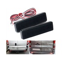 Kit 2 Fanali Posteriori A Led Nero Fume Per Opel Vauxhall Vivaro Movano Renault Master Trafic Nissan Primastar