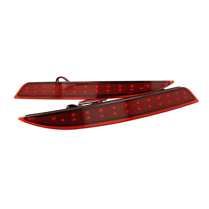 Kit 2 Fanali Posteriori A Led Rosso Per Opel Astra J Hatch 2010-2015 OEM 13262018 Sostituzione Riflettore Catarifrangente Originale