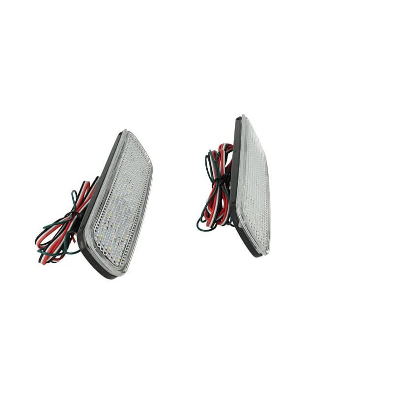 Kit 2 Fanali Posteriori A Led Trasparente Per Toyota Land Cruiser Lexus LX470 Sostituzione Riflettore Catarifrangente