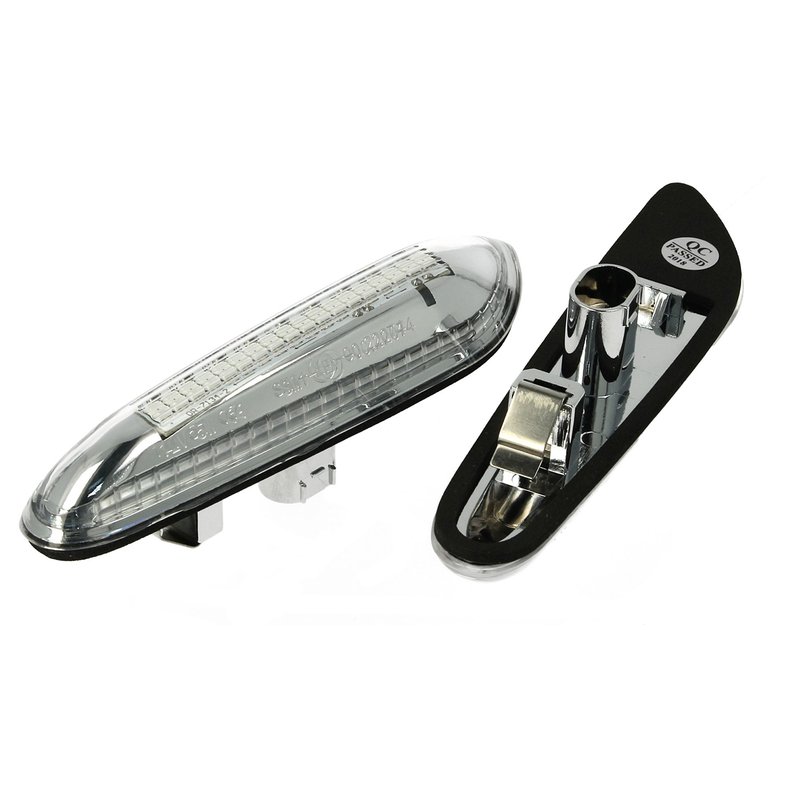 Kit Freccia Laterale a Led Side Marker Dinamica Lente Trasparente BMW E46 E36 E90 E91 E60 E61 E81 E82 E87 E88 E92 E93 X1 E84 X3 E83 X5 E53