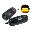 Kit Freccia Laterale a Led Side Marker Lente Nero Fume Luce Arancione Per Land Rover Discovery 2 Freelander 1 XGB100310L