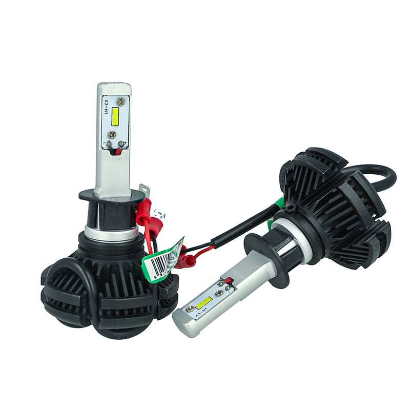 Kit Full Lampada Led H1 12V 24V 30W 3600 Lumen IP67 Per Abbagliante e Fendinebbia Senza Driver