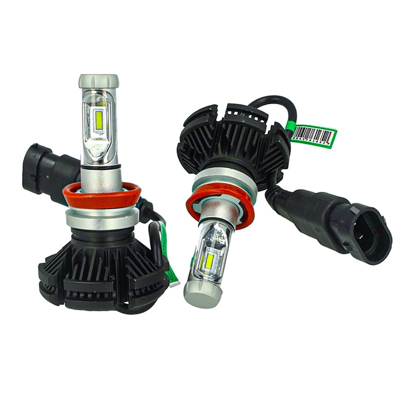 Kit Full Lampada Led H8 H11 12V 24V 30W 3600 Lumen IP67 Per Abbagliante e Fendinebbia Senza Driver