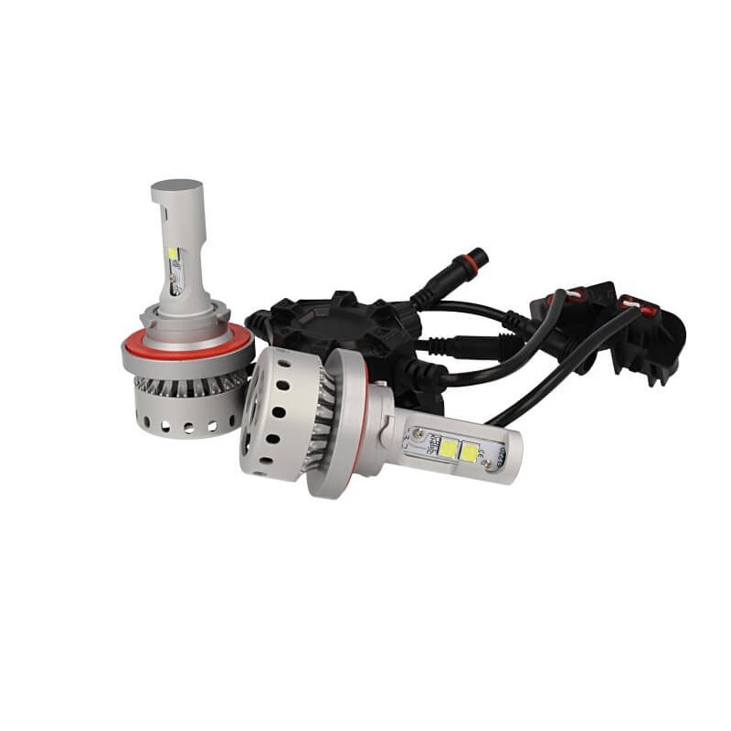 Kit Full Led Canbus H13 40/40W 5000 Lumens Con Ventilatore 12V 24V 4 Cree XHP 50