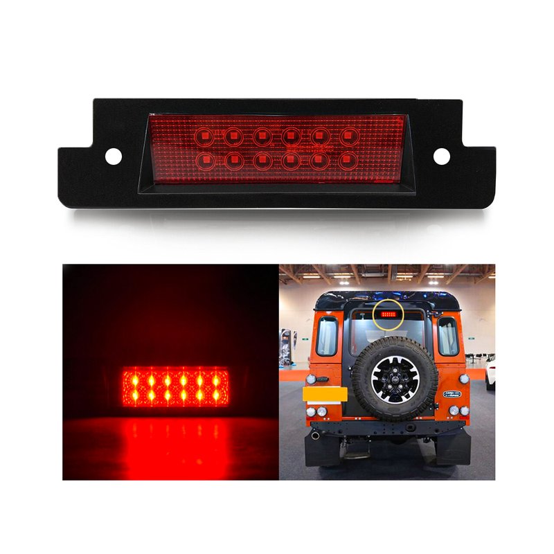 Kit Luce Terzo Stop a Led Singolo Rosso Per Land Rover Defender 1990-2016 Discovery II 1994-2004 OEM LR044451LEDR