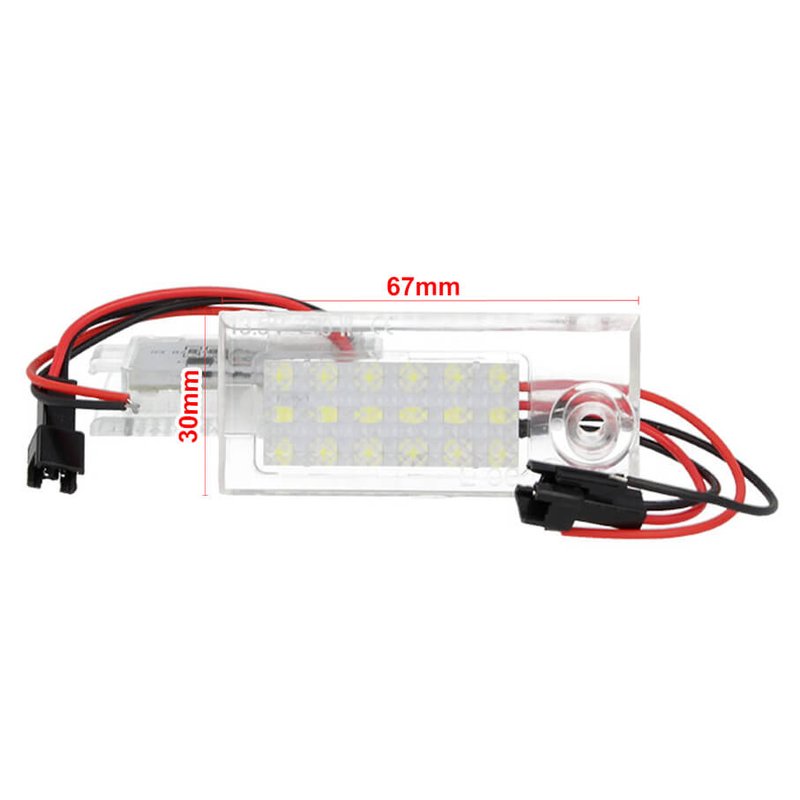 Kit Luci Targa Led Audi A6 C5 4B Sedan 1997-2004 Bianco Canbus No Errore