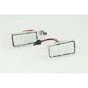 Kit Luci Targa Led Kia K2 Canbus No Errore Bianco 12V 2W