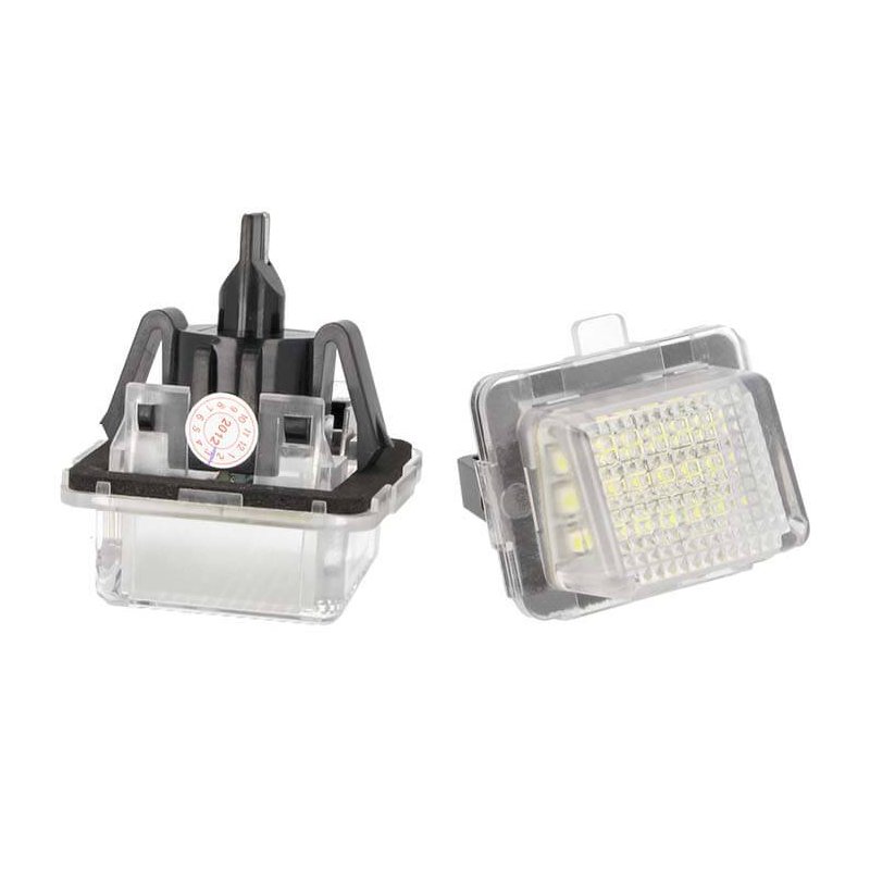 Kit Luci Targa Led Mercedes Benz W204 Wagon W221 C207 W212 C216 18 Smd Bianco