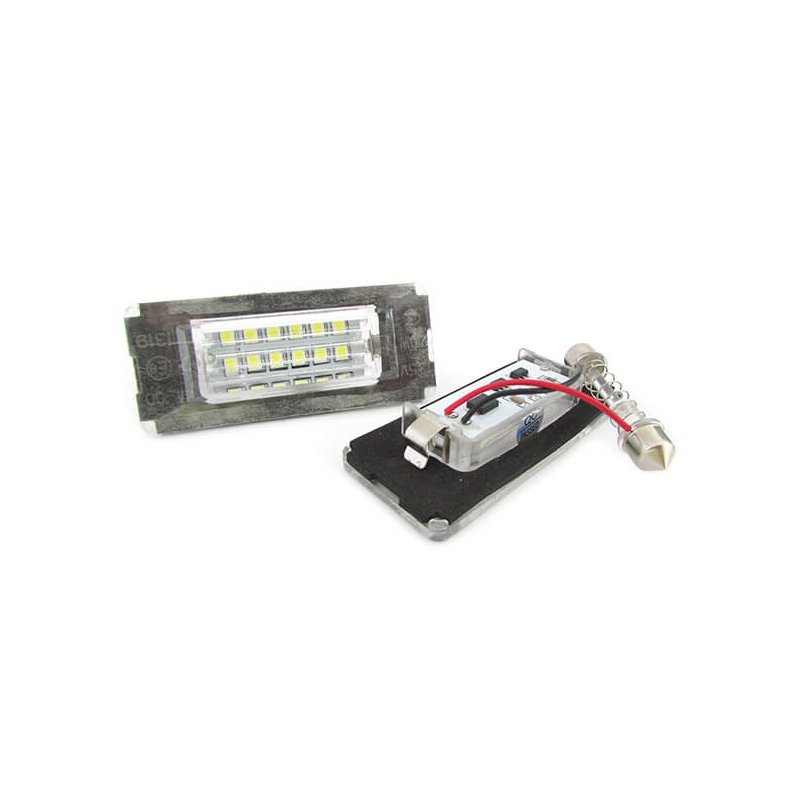 Kit Luci Targa Led Mini Cooper R52 R55 R56 R57 R58 R59 Bianco Canbus No Errore