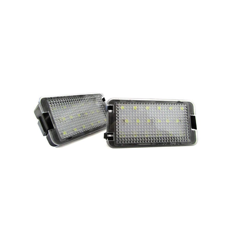 Kit Luci Targa Led Seat Ibiza 97-08 Leon 99-05 Altea Arosa Cordoba 93-08 Toledo III 04-09 Bianco