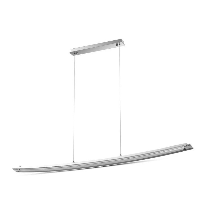 Lampada Led A Sospensione Moderno Designer Bend 18W Con Vetro Lungehzza 985mm 4000K SKU-3898