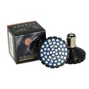 Lampada Led BAY15D 1157 Rosso Per Moto Harley Davidson Canbus No Errore Luce Posizione e Stop No Polarita 48 Smd 2835