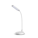 Lampada Led Da Tavolo 4W CCT Dimmerabile Con Caricatore Wireless QI Smartphone Base Rotondo SKU-8605