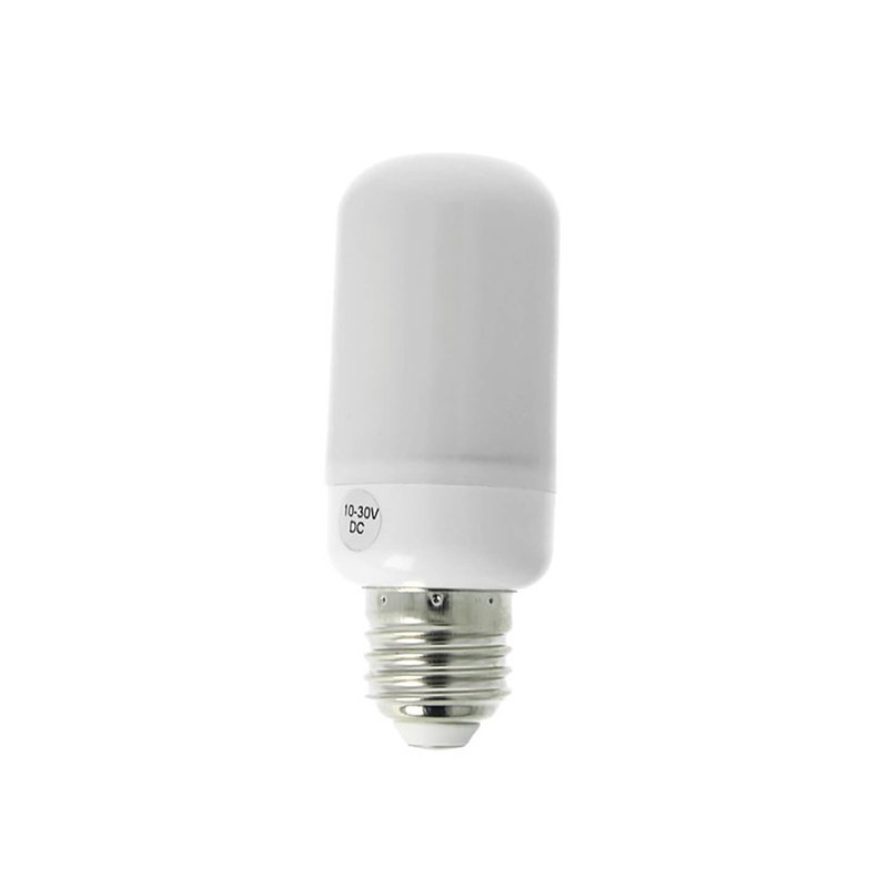 Lampada Led E27 DC 24V AC/DC 12V 8W Bianco Caldo Forma Mais Pannocchia