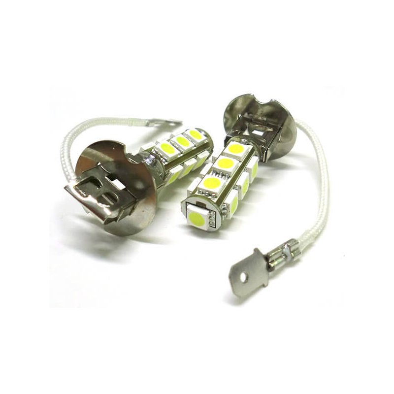 Lampada Led H3 13 SMD 5050 Luci Fendinebbia Bianco 12V