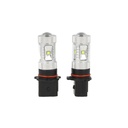 Lampada Led PSX26W H28W Canbus 50W 12V Bianco Per Luci Diurne Fendinebbia Frecce Audi A4 B8 Q5 Skoda 10 Led Cree Da 5W