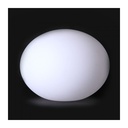 Lampada Led RGBW Luminosa Con Forma di Uova Oval Ball Light Ricaricabile Telecomando Incluso IP67 20X20X14cm SKU-40141