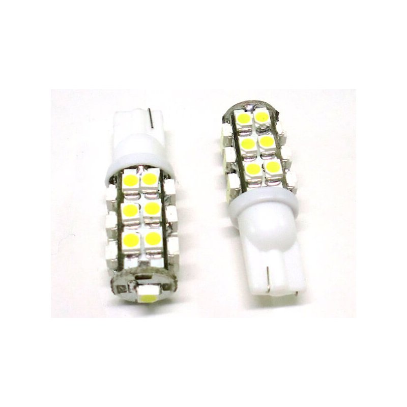 Lampada Led T10 W5W 25 Smd Bianco Luci Posizione 12V