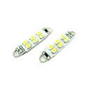 Lampadina Siluro Led 12V T11 Particolare Con Gancio 38mm 6 smd 3528