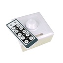 Led Dimmer 0-10V 220V Con Rotella e Telecomando Infrarossi Scatola 86X86 Inclusa