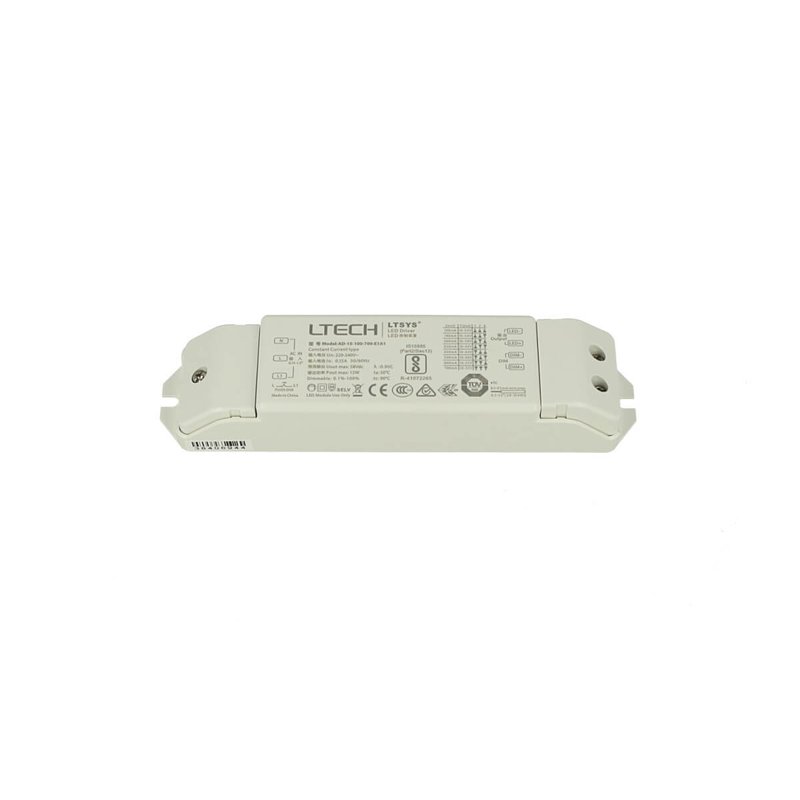 Led Driver CC Dimmerabile 0/1-10V Pulsante N.O. Push Dimmer 15W Regolabile 100/180/300/350/450/500/600/700mA