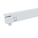 Led Driver Da Binario 20W Bianco Alimentatore Scomparso Dentro Binario Trifase Selezionabile 12W 16W 20W