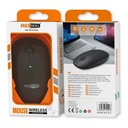 Mouse Wireless da Ufficio Lavoro Navigare Mouse Senza Filo con Design Leggera e Compatto Perfetto per Viaggio Modello Vintage Colore Nero