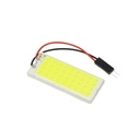 Pannello Lampada Led COB 36 Chip 12V 7,2W 52X22mm Siluro T11 Regolabile T10 W5W BA9S T4W