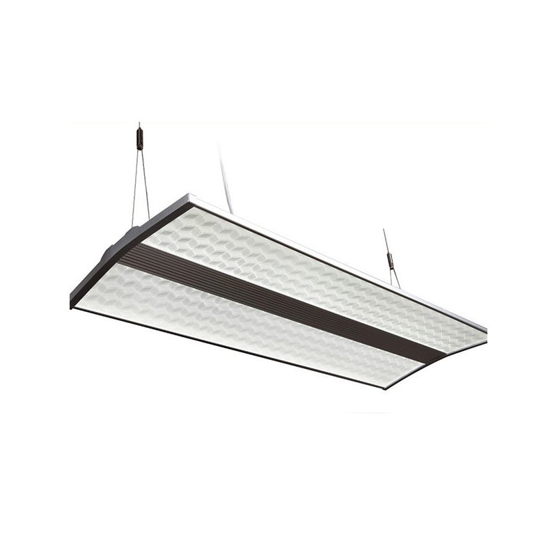 Pannello Led Rettangolare 45W Bianco Caldo Dimmerabile 220V Lampadario A Sospensione 80X30 cm