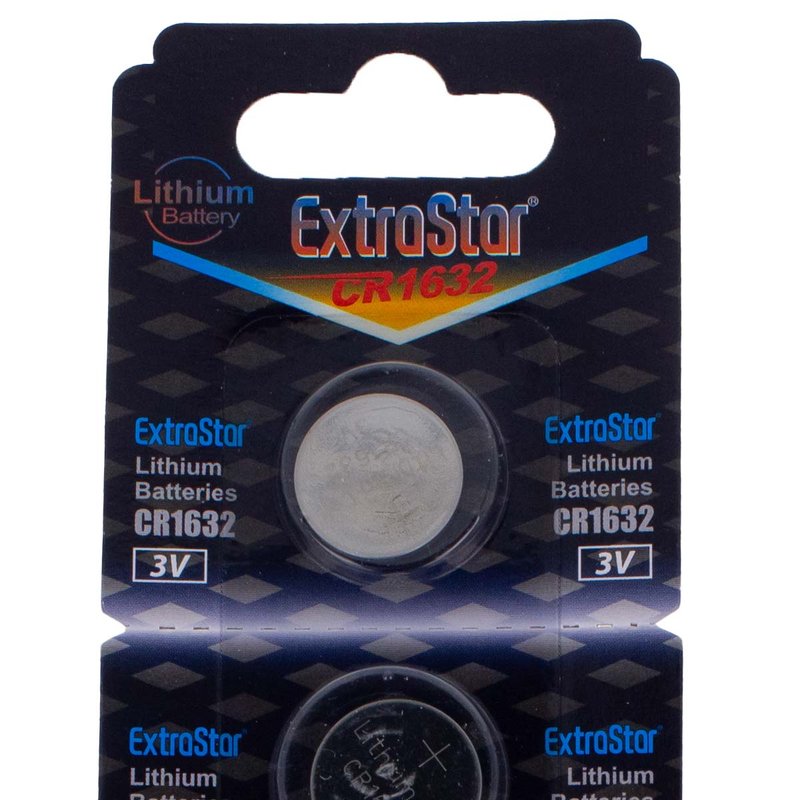 Pila Batteria A Bottone Extrastar CR1632 3V Confezione Da 5 Pile