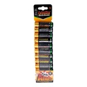 Pila Batteria R6 AA Stilo 1,5V 860mAh MN1500 Alcalina Extrastar Confezione da 12 Pezzi