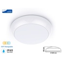 Plafoniera A Led Da Soffitto o Parete CCT 15W IP65 320mm Caldo Neutro Freddo 3 In 1 SKU-20016