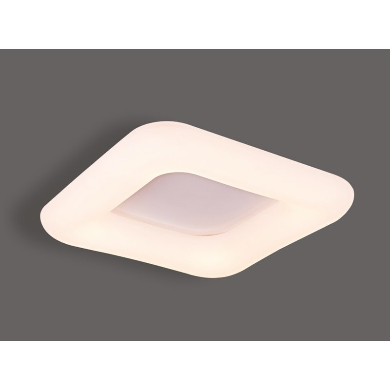 Plafoniera Led Da Soffitto Moderna CCT Quadrata 750X750mm 80W Dimmerabile Telecomando 3 In 1 SKU-3973