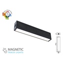 Plafoniera Led Lineare 20W 24V Caldo 3000K CRI 90 UGR 19 Per Sistema Binario Magnetico SKU-7954