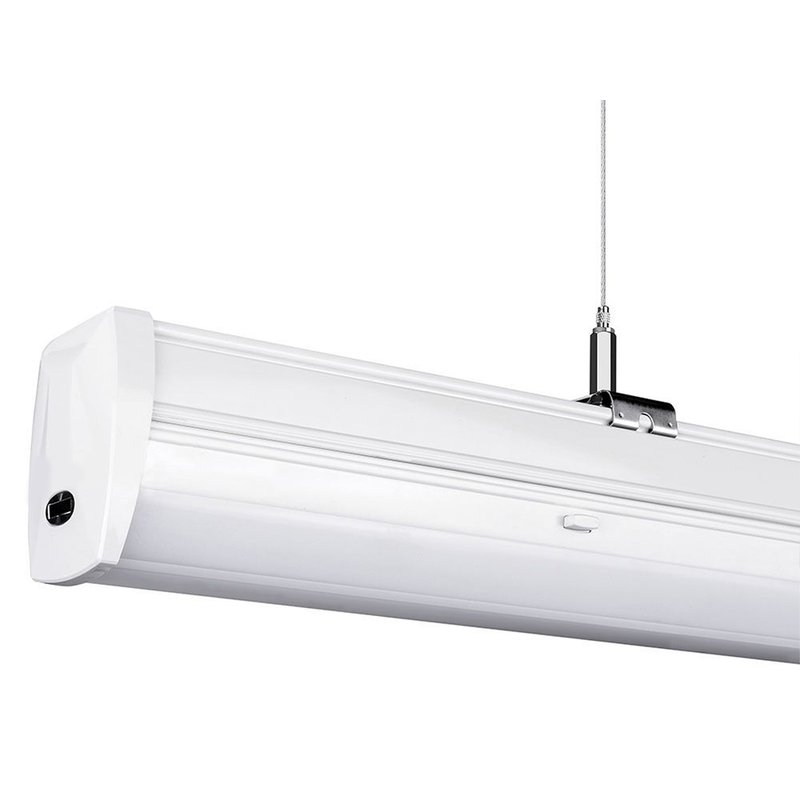 Plafoniera LED Lineare A Sospensione Master 50W 150cm Lente Opale 120 Gradi 4000K IP20 Dimmerabile SKU-1361