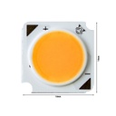 Power Led COB 10W 300mA DC 30V-34V Bianco Caldo 2700K Ricambio Per Faro Binario LP1703 LP1803 CB1703 CB1803